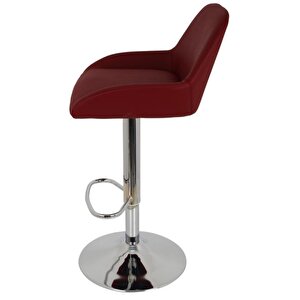 Bürocci Texas Bar Taburesi - Kahverengi Deri - 9506s0121