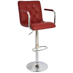 Bürocci Helen Bar Sandalyesi-bordo-9519q0102 Bordo