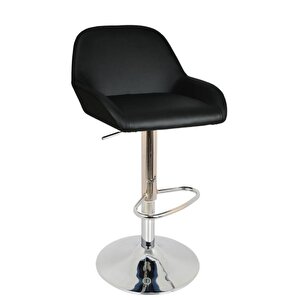 Bürocci Texas Bar Taburesi - Gri Deri - 9506s0125 Gri