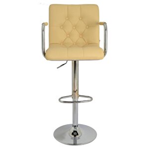 Bürocci Helen Bar Sandalyesi-krem-9519q0115 Krem