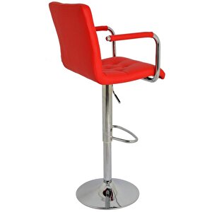 Bürocci Helen Bar Sandalyesi-kırmızı-9519q0116