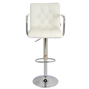 Bürocci Helen Bar Sandalyesi-beyaz-9519q0109 Beyaz