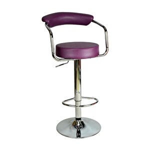 Bürocci Monica Bar Sandalyesi-mor-9510q0124 Mor