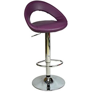 Bürocci Larissa Bar Taburesi-mor-9501q0124 Mor