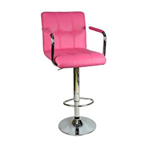 Bürocci Carla Bar Taburesi-pembe-9503q0120 Pembe