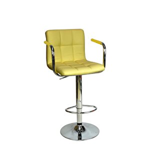 Bürocci Carla Bar Taburesi-krem-9503q0115 Krem