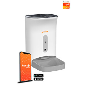 Av-f11c Kameralı Ve Sesli Otomatik Akıllı Kedi Köpek Mama Kabı App Kontrol Smart Feeder
