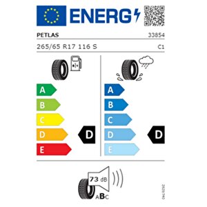 Petlas 265/65 R17 Tl 116s Reinf. Explero A/t Pt421 Suv Yaz Lastiği (üretim Tarihi:2025)