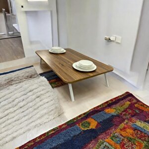 Yer Sofrası Mutfak Sofrası Kolay Taşınabilir 60 X 100 Cm Balkon Sofra