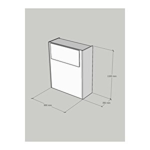 Festival Ledli Karşılama Bankosu - 90 Cm - Bl003-8-6 - Traverter