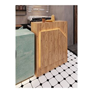 Festival Ledli Karşılama Bankosu - 90 Cm - Bl002-6-6 - Atlantik Çam