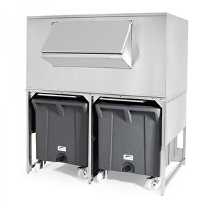 Buz Haznesi 2x108 Kg 300 Kg Hazne Kapasitesi