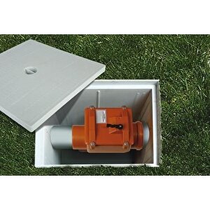 Pvc Pissu Atıksu Çekvalfi 150 Mm Kilitli