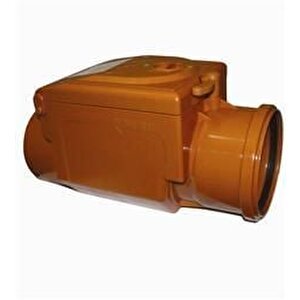 Pvc Pissu Atıksu Çekvalfi 100 Mm Kilitli