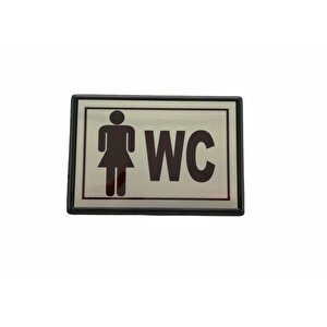 Cemax Yönlendirme Büyük Wc Bayan 13x8,5 Cm