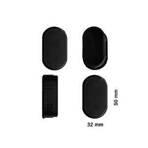 Oval Profil İç Tapa 32x50 Mm 4 Adet