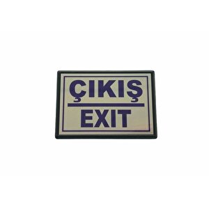 Cemax Yönlendirme Büyük Çıkış (exit) 13x8,5 Cm