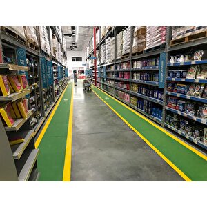 Suga Klor Kauçuk Yol Çi̇zgi̇ Boyasi Sarı