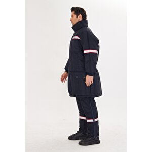 Shd Mont + Tulum Takım Reflektörlü Lacivert 3XL