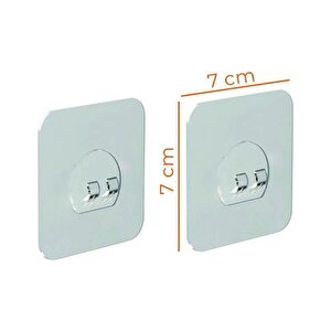 Yapışkanlı 2 Katlı Paslanmaz Metal Köşe Banyo,Duş Rafı,duş Banyo Mutfak Köşesi EK-02 Beyaz