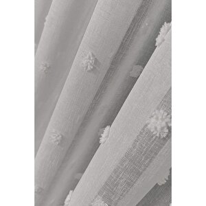 Catherine Keten Tül Perde Sık Pile 120x260 cm