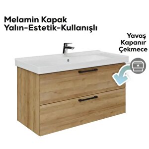 D20 2 Çekmeceli Lavabo Dolabı Everest