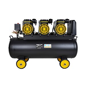 Rtrmax Rtm7465 Yüksek Hizli Yağsiz Kompresör 100l 8 Bar 3x1680 Watt