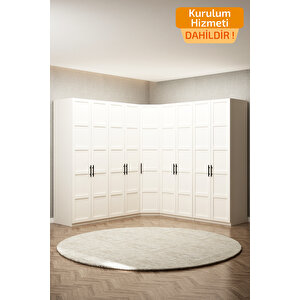 Land Gardırop Köşe 9 Kapaklı Aytaşı