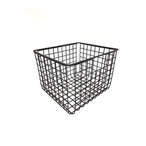 Tek Sepetli Grid 2 Gözlü Yeni Tel Raf 59x28x23