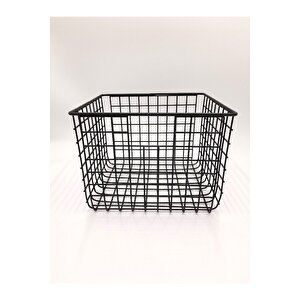 Tek Sepetli Grid 2 Gözlü Yeni Tel Raf 59x28x23