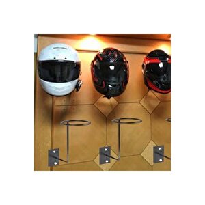 Metal Kask Tutucu Üst Kovboy Şapkası Peruk Organizatör Raf Askısı