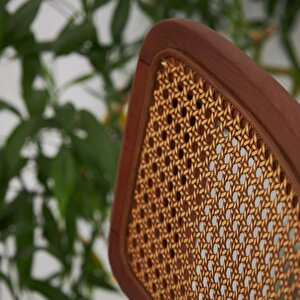 Hazeran İskandinav Açılır Mutfak Masa Takımı Ceviz Krem 80x130 / 80x160