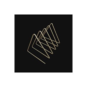 Modern Tasarım Metal Dergilik Kiti Iskandinav 3'gen 4 Gözlü Dergilik & Gazetelik Gold