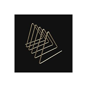 Modern Tasarım Metal Dergilik Kiti Iskandinav 3'gen 4 Gözlü Dergilik & Gazetelik Gold