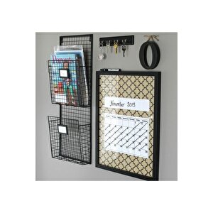 Tel Kafes 2 Gözlü Duvar Dergilik Ve Gazetelik Ünitesi - 60x35
