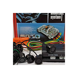 Opel Meriva Uyumlu Araç Park Sensörü Ses İkazlı E20 Siyah Sensör