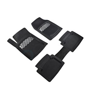 Ford Mondeo Eski 3d Havuzlu Oto Paspas Modern Serisi Kesilebilir Model Carbon Karbon