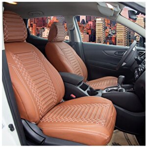 Seat İbiza Eski̇ Lüx Deri Oto Koltuk Kılıfı Ön Arka Takım Giydirme Model Tarçin Tarçın
