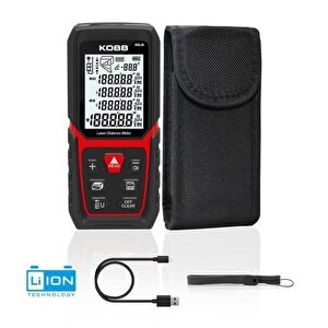 Kobb Kbl50 50 Metre Li-ion Şarjlı Lazer Metre