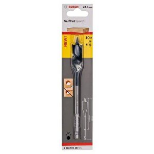 Bosch 16x152 Altıgen Yassı Ahşap Maktap Ucu