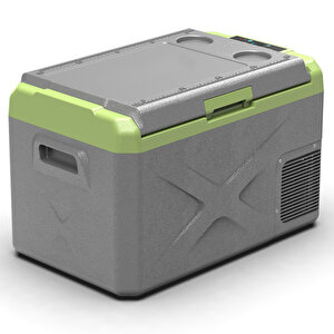 Icepeak Prag Kompresörlü Buzdolabı 30 Litre-gri̇-yeşi̇l