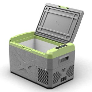 Icepeak Prag Kompresörlü Buzdolabı 30 Litre-gri̇-yeşi̇l