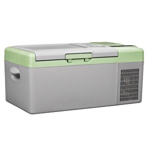 Icepeak Zagne Kompresörlü Buzdolabı 15.5 Litre-gri̇-yeşi̇l