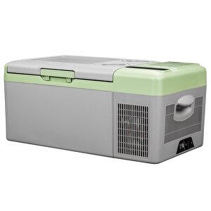 Icepeak Zagne Kompresörlü Buzdolabı 15.5 Litre-gri̇-yeşi̇l