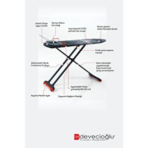 Harbinger Yeni Nesil Mm161 Premiumboard Ütü Masası