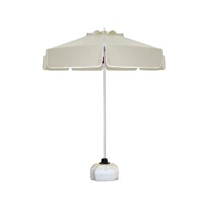 Sunminyum 225/8 Yuvarlak Şemsiye + 50 Lt Şemsiye Bidonu