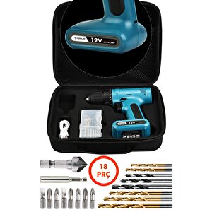 12v Usb Şarjlı Matkap Vidalama Dahili Batarya