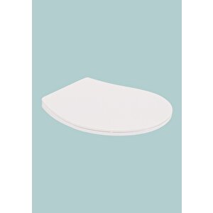 Slim Smart Thermoplast Yavaş Kapanan Klozet Kapağı 0302