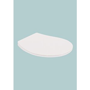 Slim Smart Thermoplast Yavaş Kapanan Klozet Kapağı 0302