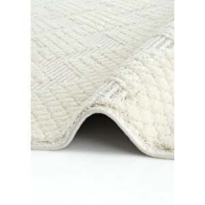 Cool Halı Focus 1102 Bej Halı Modern Salon Halısı Kesme Halı Yolluk Antre Koridor Halısı Yatak Odası Halısı